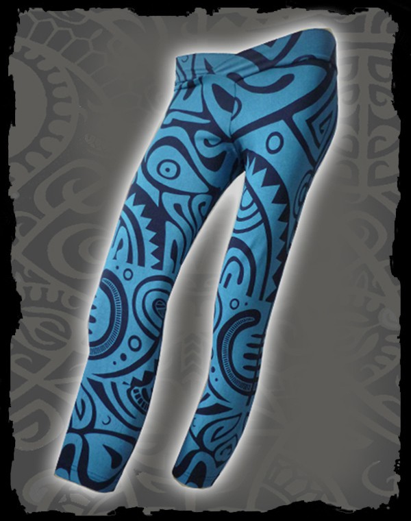 Legging - Marquesas Tribal print Nr.241